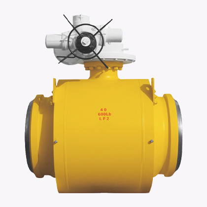 美標(biāo)電動全焊接球閥